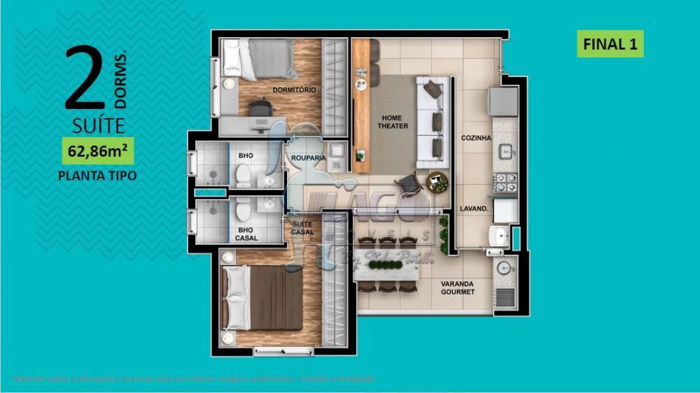 Comprar Apartamentos / Padrão em Ribeirão Preto R$ 546.470,00 - Foto 3