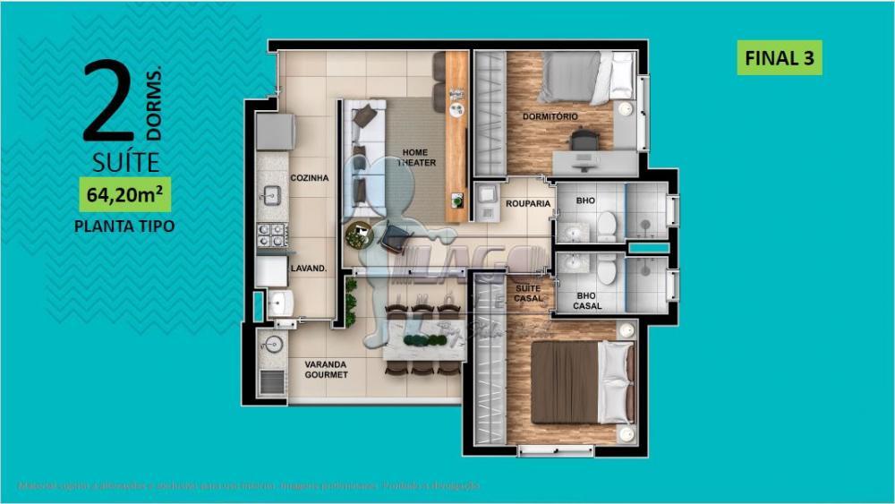 Comprar Apartamentos / Padrão em Ribeirão Preto R$ 546.470,00 - Foto 5