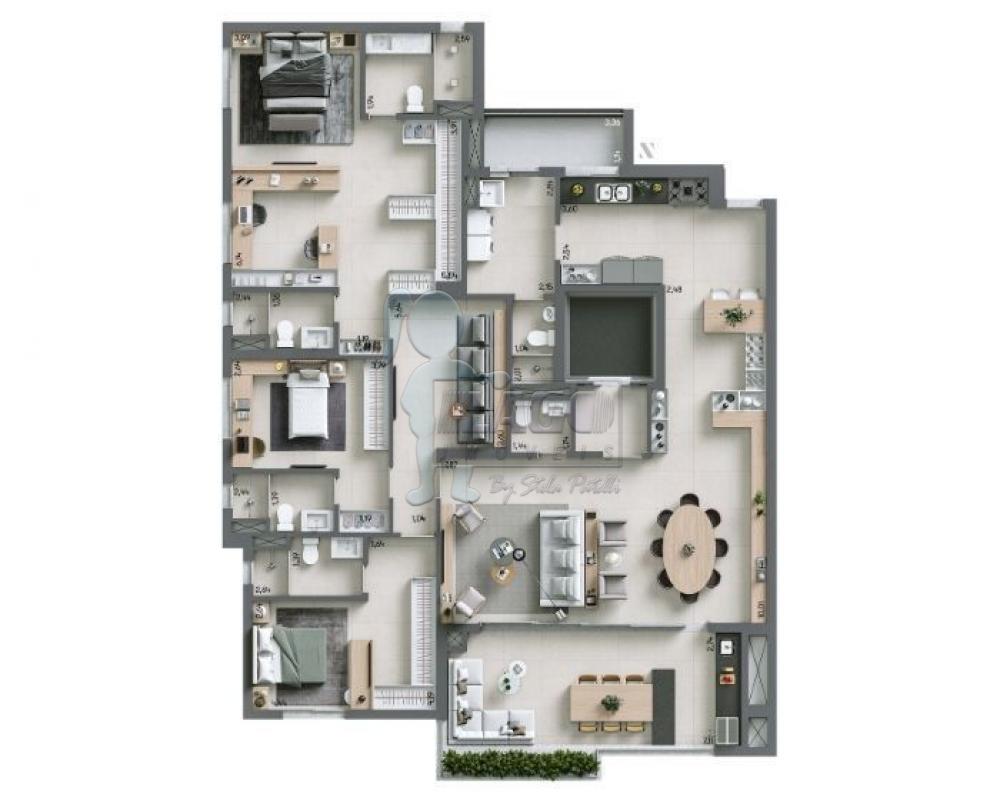 Comprar Apartamentos / Padrão em Ribeirão Preto R$ 1.115.312,00 - Foto 5