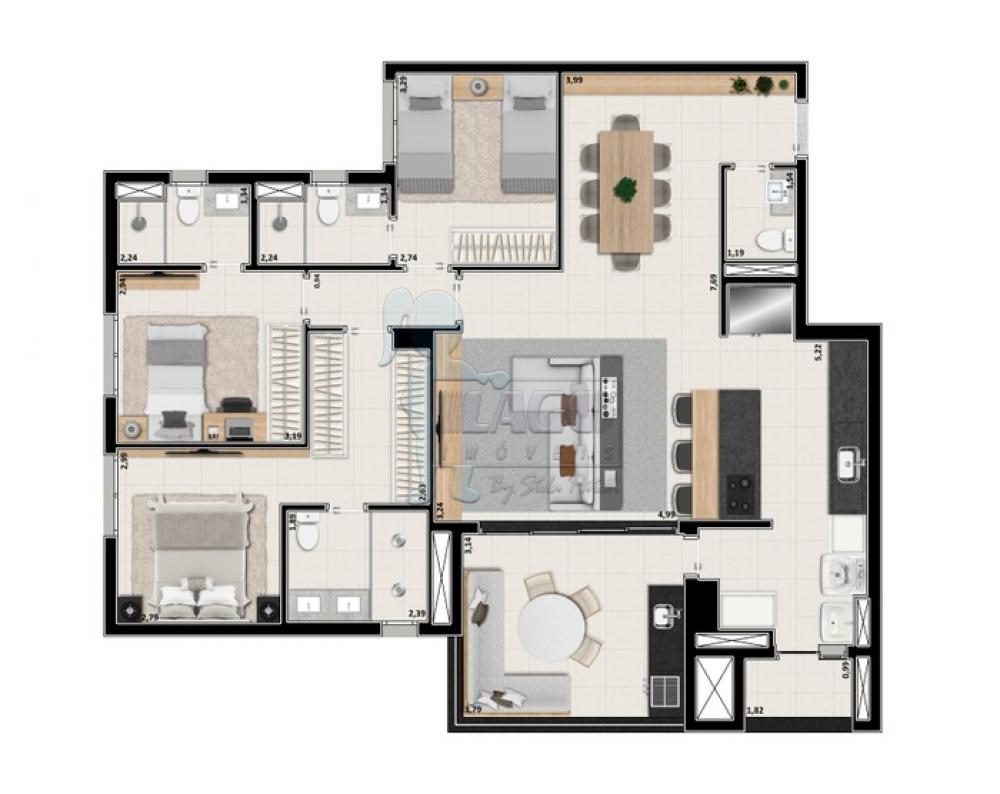 Comprar Apartamentos / Padrão em Ribeirão Preto R$ 970.404,00 - Foto 5