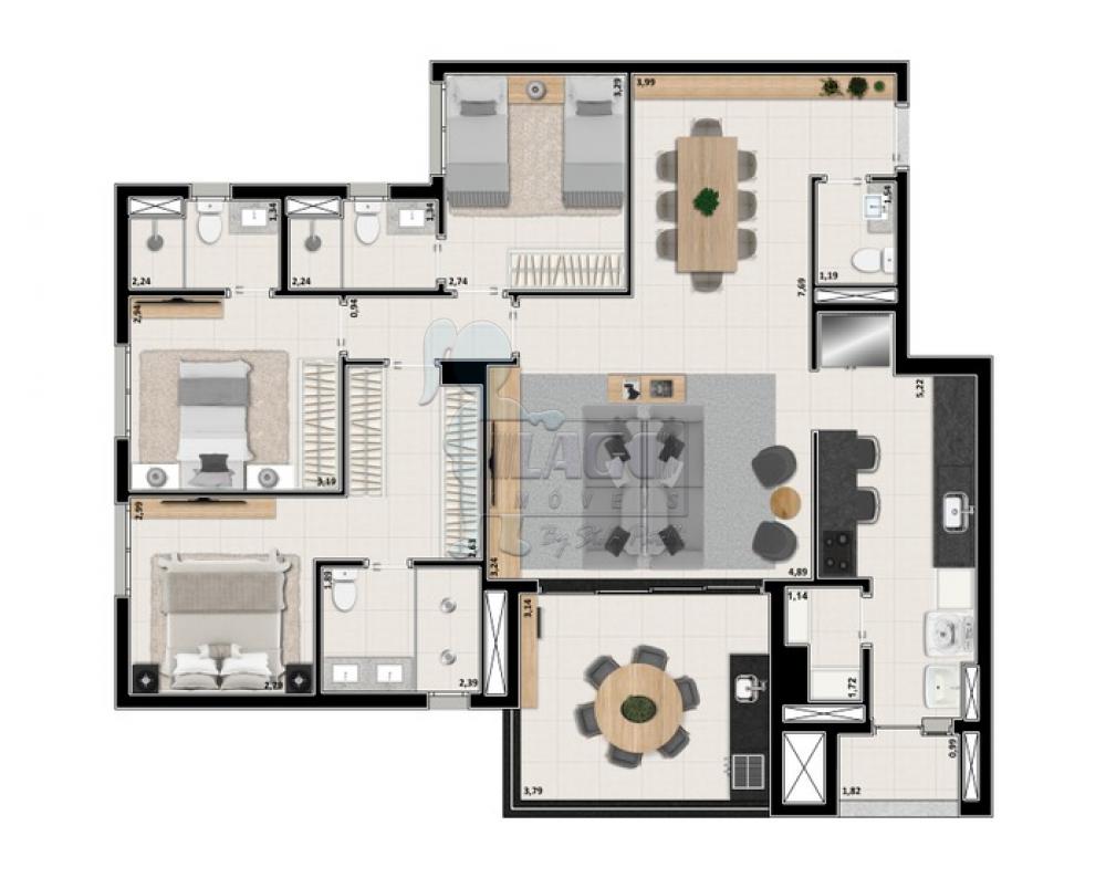 Comprar Apartamentos / Padrão em Ribeirão Preto R$ 928.504,00 - Foto 4