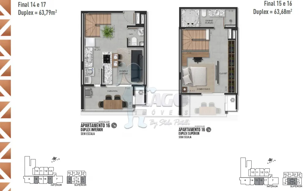 Comprar Apartamentos / Duplex em Ribeirão Preto R$ 578.539,61 - Foto 1