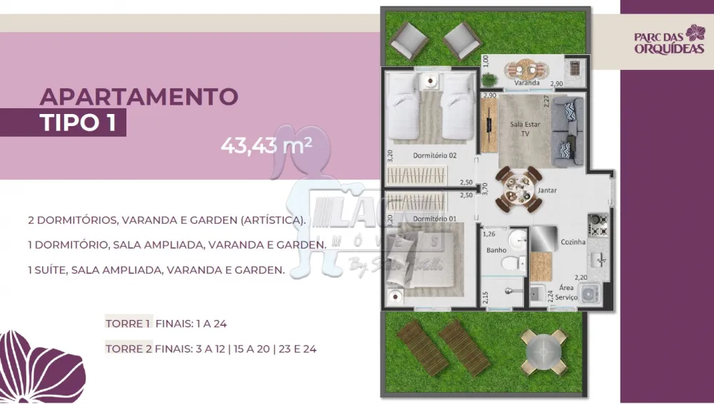 Comprar Apartamentos / Padrão em Ribeirão Preto R$ 215.847,10 - Foto 1