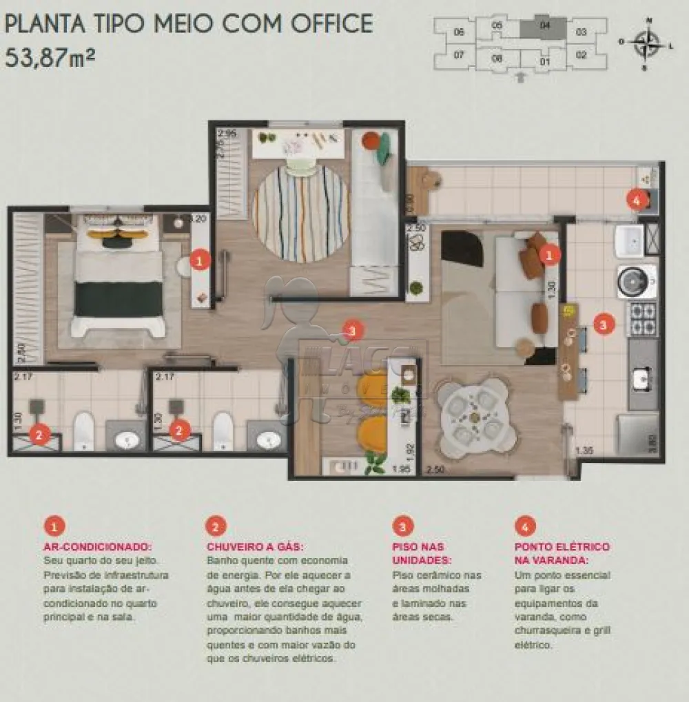 Comprar Apartamentos / Padrão em Ribeirão Preto R$ 343.682,80 - Foto 6