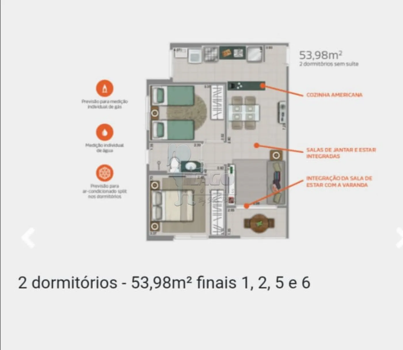 Alugar Apartamentos / Padrão em Ribeirão Preto R$ 1.200,00 - Foto 1