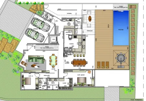 imagem 5 - Terreno de 712m² à venda em condomínio - Terras de Bonfim imagem 5 - Terreno de 712m² à venda em condomínio - Terras de Bonfim