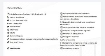 imagem 5 - LINDA CASA NO CONDOMINIO VERONA NA CIDADE DE BRODOWSKI imagem 5 - LINDA CASA NO CONDOMINIO VERONA NA CIDADE DE BRODOWSKI