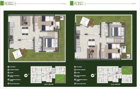 imagem 3 - Lançamento: Vista do Parque - Apartamento térreo de 48m² com 02 quartos e quintal à venda - Vila Virgínia imagem 3 - Lançamento: Vista do Parque - Apartamento térreo de 48m² com 02 quartos e quintal à venda - Vila Virgínia