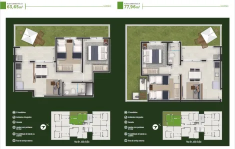 imagem 3 - Lindo Apartamento a 7min do Shopping Santa Úrsula imagem 3 - Lindo Apartamento a 7min do Shopping Santa Úrsula