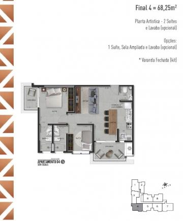 imagem 5 - Apartamento de 68m² com 02 suítes e 02 vagas de garagem à venda - Nova Aliança imagem 5 - Apartamento de 68m² com 02 suítes e 02 vagas de garagem à venda - Nova Aliança