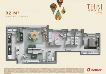 imagem 2 - Apartamento de 92m² com 02 quartos à venda - Jardim Ilhas do Sul imagem 2 - Apartamento de 92m² com 02 quartos à venda - Jardim Ilhas do Sul