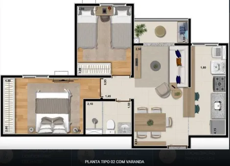 imagem 5 - Apartamento - Padrão imagem 5 - Apartamento - Padrão