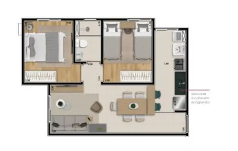 imagem 5 - Apartamento - Padrão imagem 5 - Apartamento - Padrão