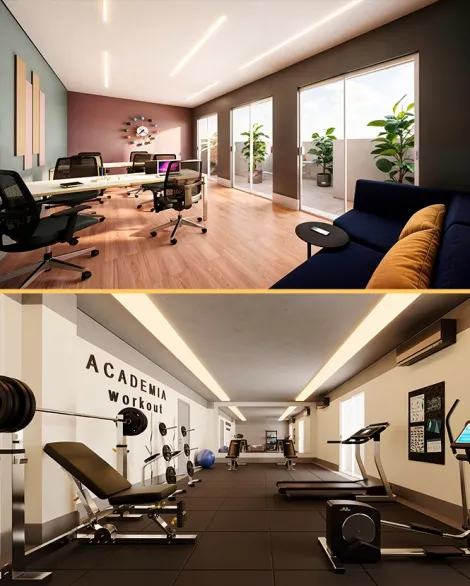 imagem 2 - Lançamento Portugal 2207 - Apartamento de 44m² com 01 quarto à venda - Santa Cruz do José Jacques imagem 2 - Lançamento Portugal 2207 - Apartamento de 44m² com 01 quarto à venda - Santa Cruz do José Jacques