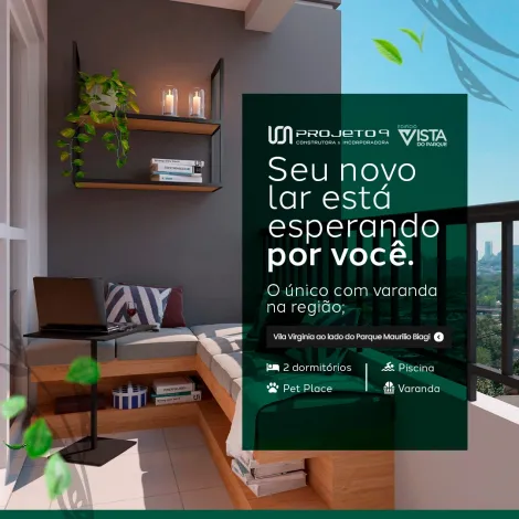 imagem 3 - Lançamento: Vista do Parque - Apartamento de 48m² com 02 quartos à venda - Vila Virgínia imagem 3 - Lançamento: Vista do Parque - Apartamento de 48m² com 02 quartos à venda - Vila Virgínia
