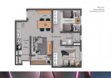 imagem 2 - Apartamento - Padrão imagem 2 - Apartamento - Padrão