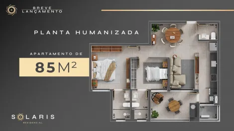 imagem 2 - Lançamento: Solaris - Apartamento de 85m² com 02 suítes à venda - Vila do Golf imagem 2 - Lançamento: Solaris - Apartamento de 85m² com 02 suítes à venda - Vila do Golf