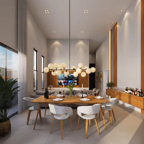 imagem 2 - Casa de 203m² com 03 suítes à venda em condomínio - Vila do Golf imagem 2 - Casa de 203m² com 03 suítes à venda em condomínio - Vila do Golf
