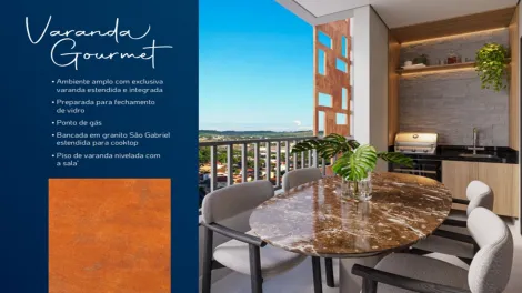 imagem 2 - Apartamento de 63,16m² com suítes e varanda gourmet à venda - Ribeirânia imagem 2 - Apartamento de 63,16m² com suítes e varanda gourmet à venda - Ribeirânia