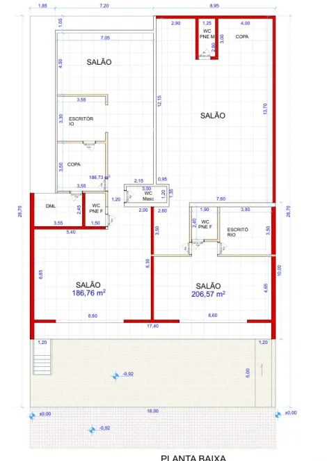 imagem 4 - Loja comercial de 200m² com 03 banheiros para locação - Alto da Boa Vista imagem 4 - Loja comercial de 200m² com 03 banheiros para locação - Alto da Boa Vista