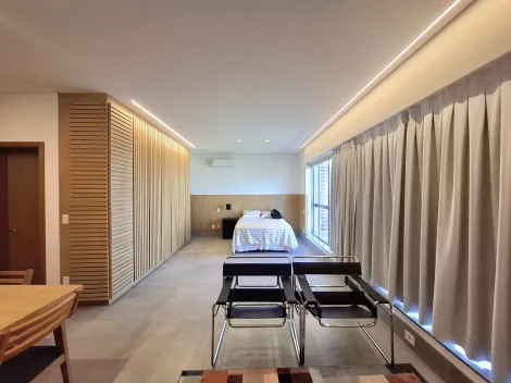 imagem 3 - Apartamento studio de 47m² mobiliado com 01 suíte para locação e venda - Jardim Botânico imagem 3 - Apartamento studio de 47m² mobiliado com 01 suíte para locação e venda - Jardim Botânico