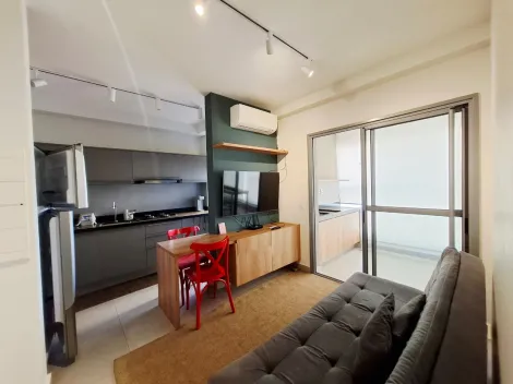 imagem 1 - Apartamento mobiliado de 51m² com 01 quarto para locação - Alta da Boa Vista imagem 1 - Apartamento mobiliado de 51m² com 01 quarto para locação - Alta da Boa Vista