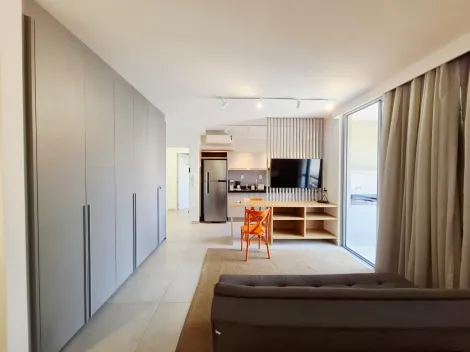 imagem 1 - Apartamento studio mobiliado de 49m² com 01 quarto para locação - Alto da Boa Vista imagem 1 - Apartamento studio mobiliado de 49m² com 01 quarto para locação - Alto da Boa Vista