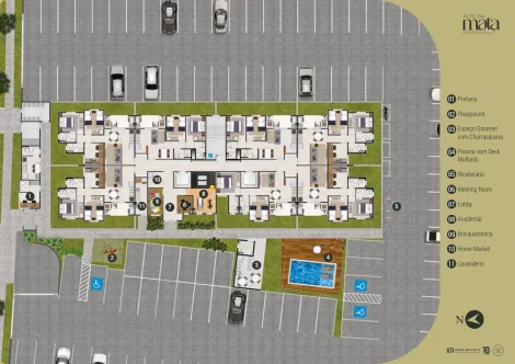 imagem 1 - Lançamento: Alto da Mata Residencial - Apartamento de 68m² com 03 quartos com suíte à venda - Vivendas da Mata imagem 1 - Lançamento: Alto da Mata Residencial - Apartamento de 68m² com 03 quartos com suíte à venda - Vivendas da Mata