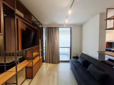 imagem 2 - Apartamento studio mobiliado de 51m² com 01 quarto para locação - Alto da Boa Vista imagem 2 - Apartamento studio mobiliado de 51m² com 01 quarto para locação - Alto da Boa Vista