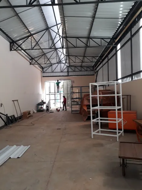 imagem 1 - Galpão comercial de 157m² com 02 lavabos para locação - Bonfim Paulista imagem 1 - Galpão comercial de 157m² com 02 lavabos para locação - Bonfim Paulista