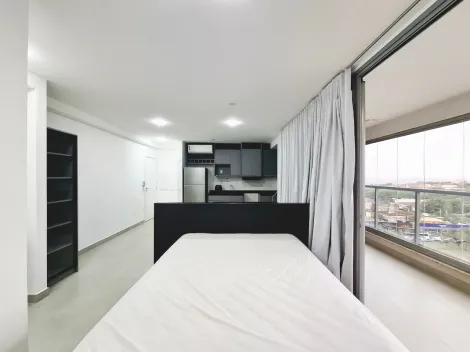 imagem 1 - Apartamento de 50m² mobiliado com 01 quarto para locação - Alto da Boa Vista imagem 1 - Apartamento de 50m² mobiliado com 01 quarto para locação - Alto da Boa Vista